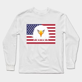 USA Eagle Long Sleeve T-Shirt